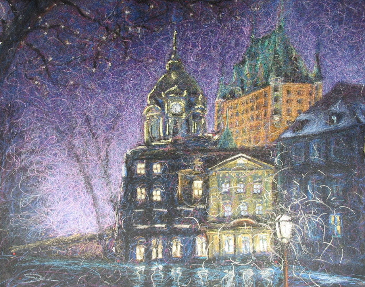 Landscape pastel by Jean Junkala — 3
