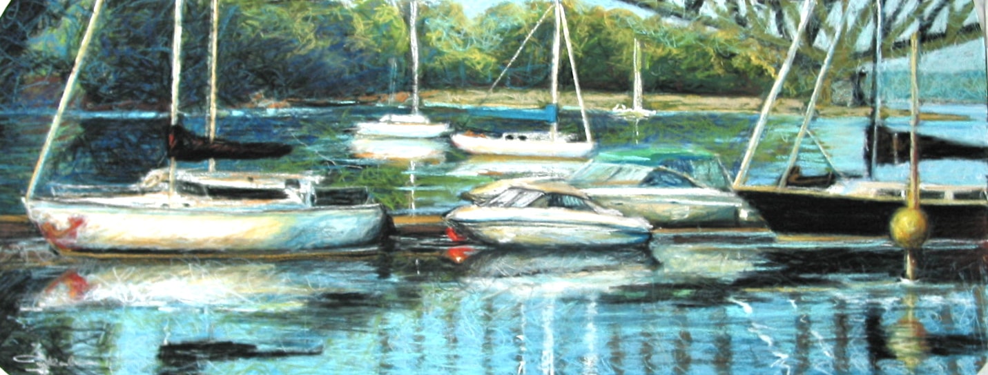 Landscape pastel by Jean Junkala — 6