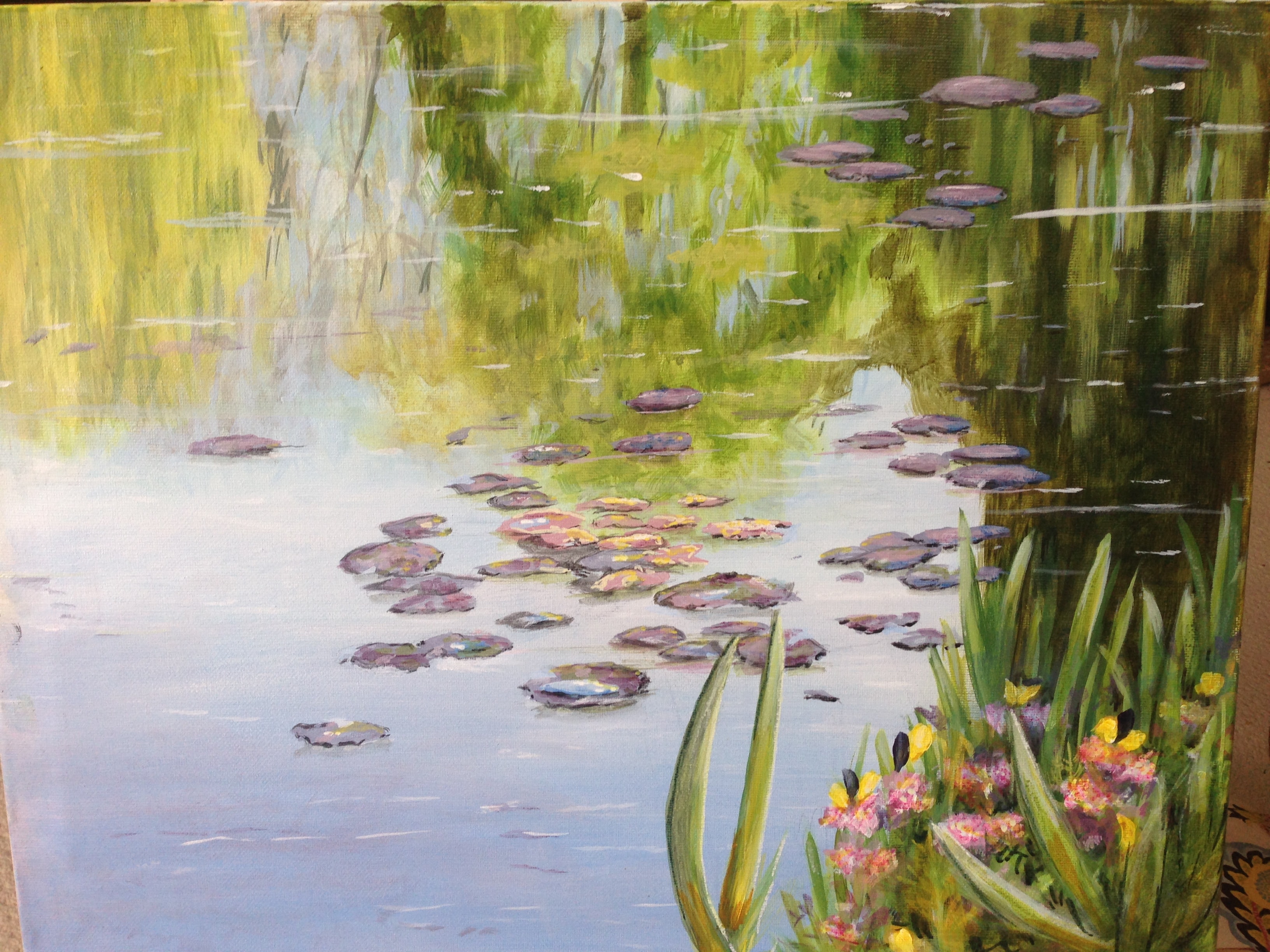 Pond Reflections — Jean Junkala