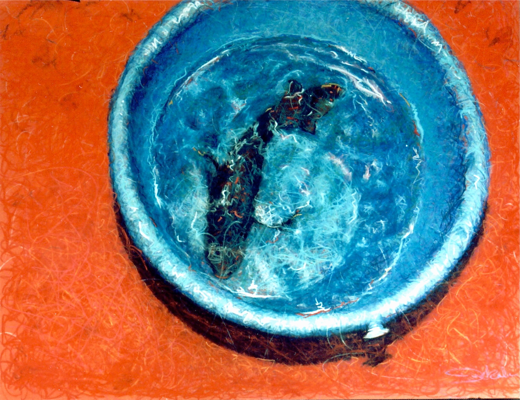 Blue Bucket — full composition by Jean Junkala